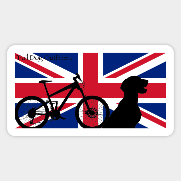 MTB UK Sticker by TrailDogOutfitters